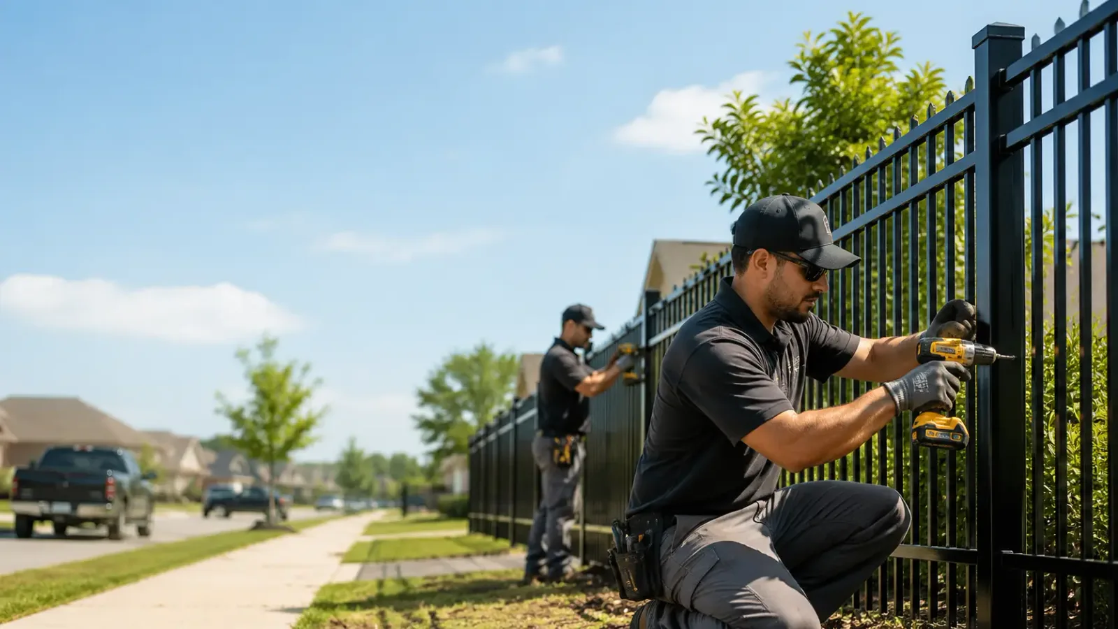 Metal Fence Installation in Churchville, VA
